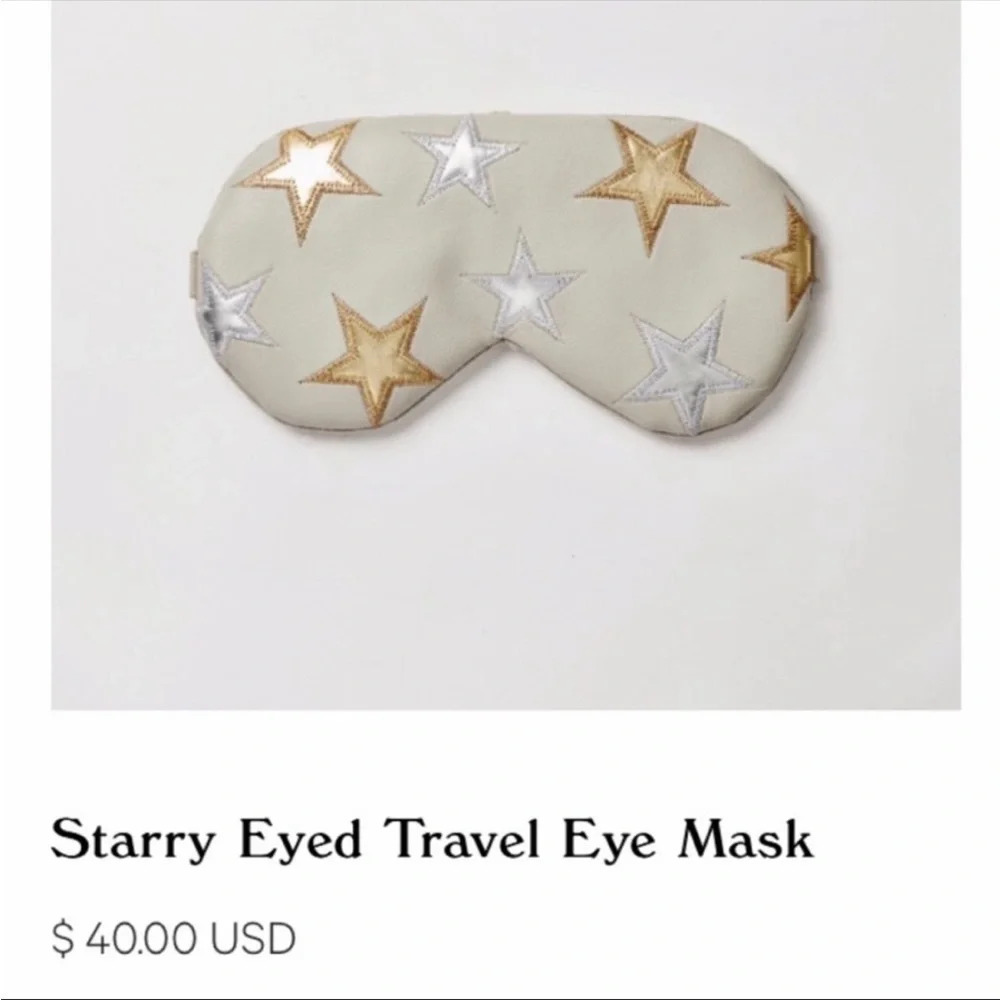 NWT Free People x Understated Leather Starry Eyed Sleep Mask